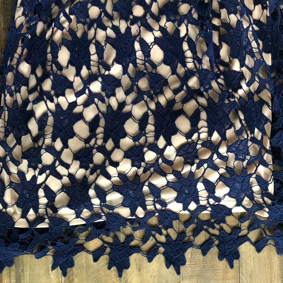 Beautiful Francesca’s blue dress — Like new! Sz S - Picture 3 of 8